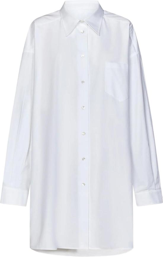 마르지엘라 셔츠 15482597638484 WHITE
