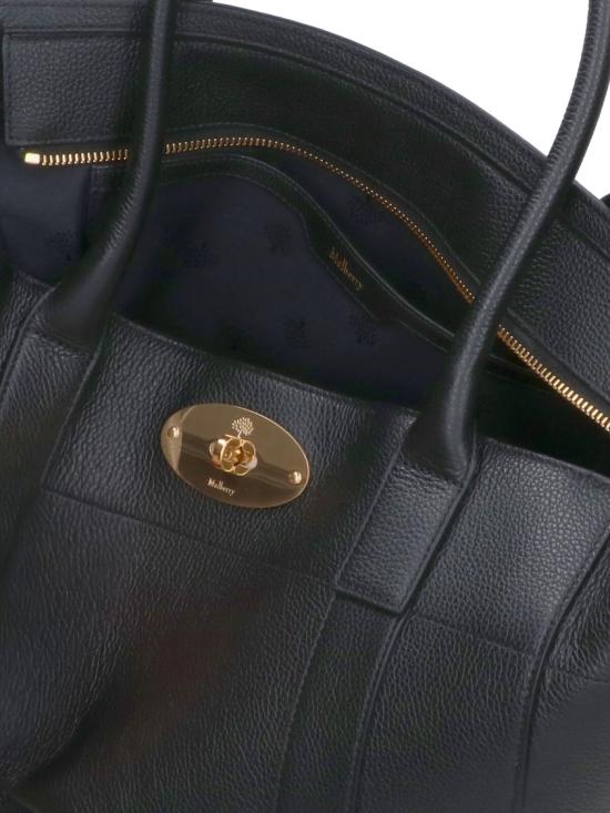 26FW 멀버리 스몰 클래식 그레인 베이스워터 9 투 5 HH9831 205A100 Black - MULBERRY