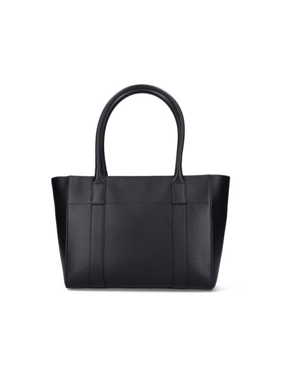 26FW 멀버리 스몰 클래식 그레인 베이스워터 9 투 5 HH9831 205A100 Black - MULBERRY