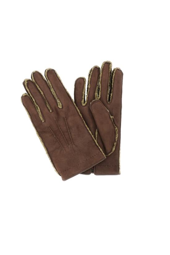 25FW 마리오 포르톨라노 장갑 101B23 Brown