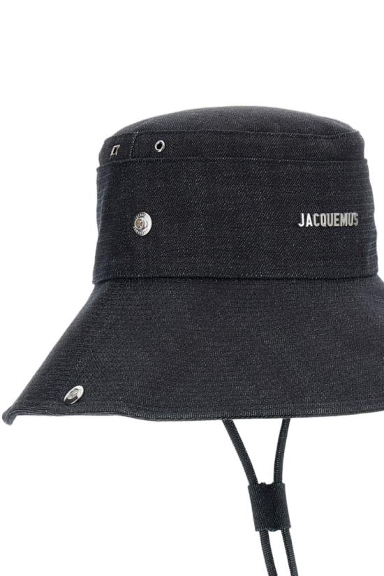 26SS 자크뮈스 모자 ACU00721AD00036380 Black - JACQUEMUS