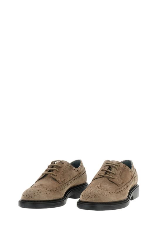 26SS 호간 드레스 슈즈 HXM7040FZ50HG0C407 Brown - HOGAN