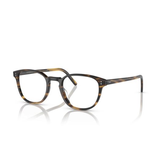 26SS 올리버피플스 선글라스 열쇠구멍 모양 브릿지가 있는 둥근 호피무늬 안경 - OLIVER PEOPLES