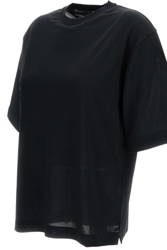 26SS 자크뮈스 Ventadou 티셔츠 TSW00588AJ00254990 Black - JACQUEMUS