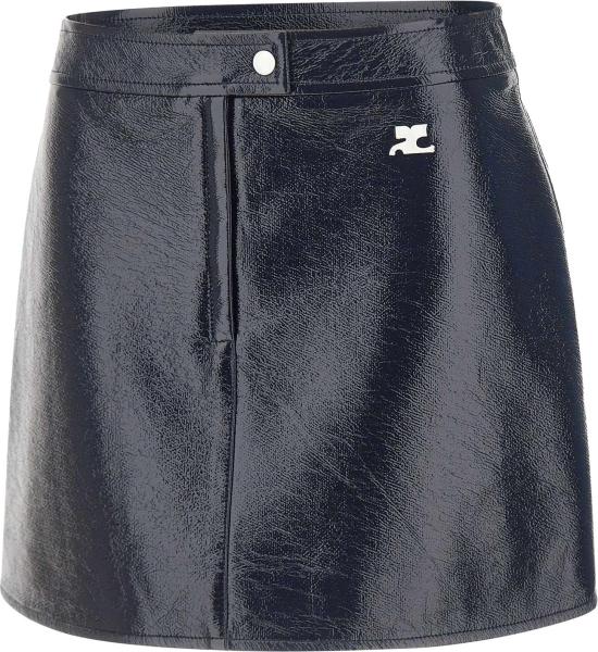 26FW 쿠레쥬 숏 스커트 PERCJU001VY0014NAVY