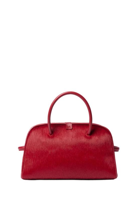 26SS 자크뮈스 TURISMO 투리스모 소프트 스몰 볼링 토트벡 BAW00416AC10C03480 Red - JACQUEMUS