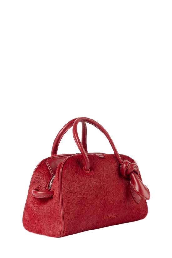 26SS 자크뮈스 TURISMO 투리스모 소프트 스몰 볼링 토트벡 BAW00416AC10C03480 Red - JACQUEMUS