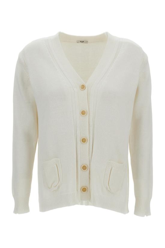 26SS M.S.M. MILANO 니트웨어 W215002 White