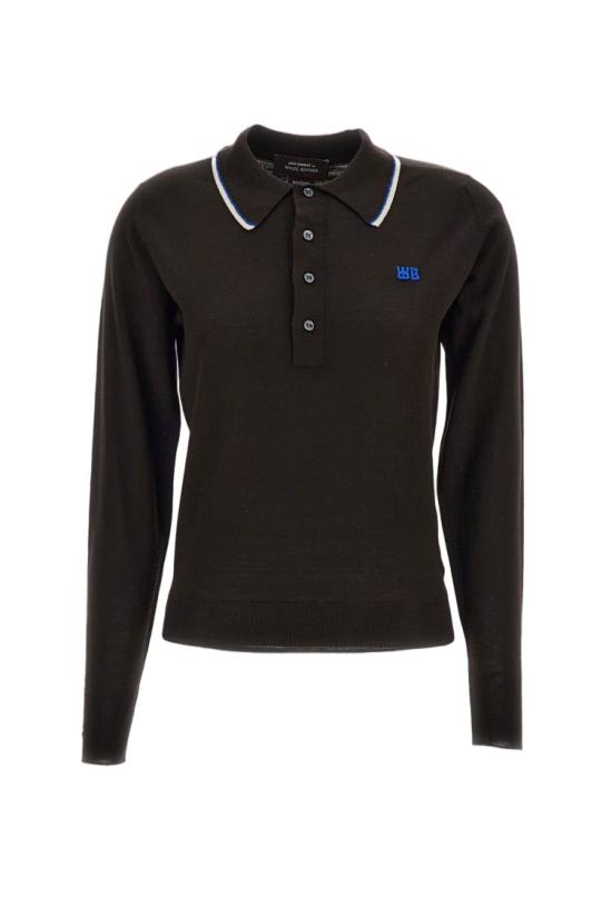 26SS 웨일즈보너 폴로 티셔츠 US26KNS4875WO04801 Brown