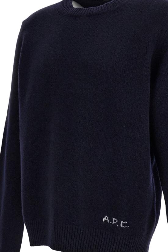 26FW 아페쎄 니트웨어 WOASWH23491IAK Blue - A.P.C.