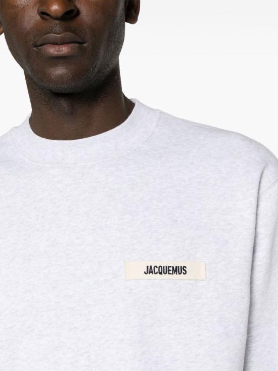 26FW 자크뮈스 그로그랭 스웨트 셔츠 SSM00206 AJ00126 950 White - JACQUEMUS