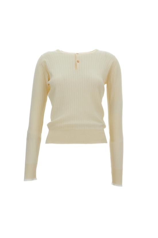 26SS 웨일즈보너 니트웨어 US26KNS4884WO05100 White