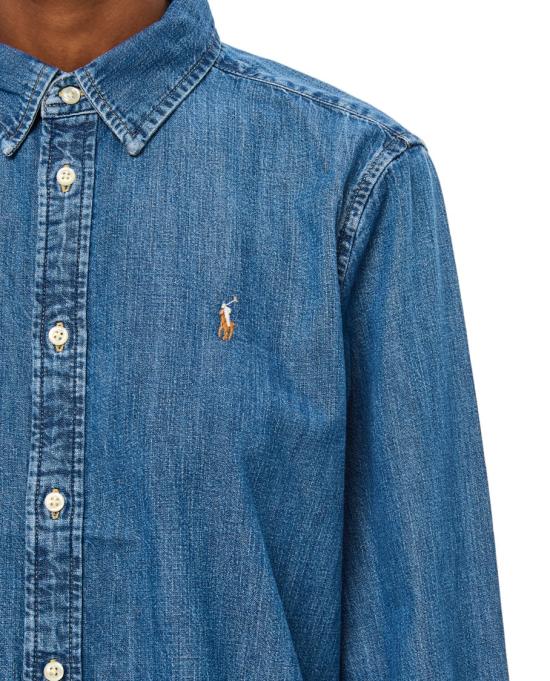  폴로 랄프로렌 데님 211969458001MERCEDWASH Blue - POLO RALPH LAUREN