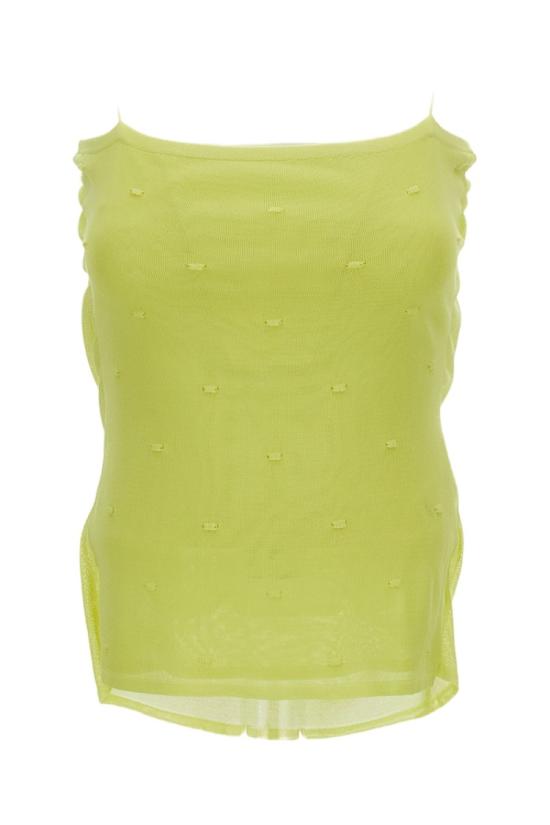 26SS 자크뮈스 민소매 티셔츠 TOW00901AK00317250 Yellow