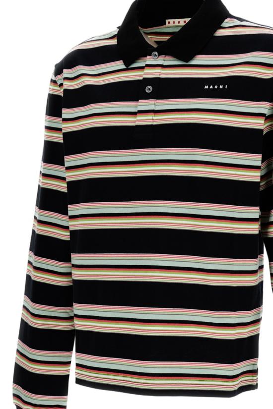 26FW 마르니 폴로 티셔츠 POJY0003LSUTC682STV18 Black - MARNI