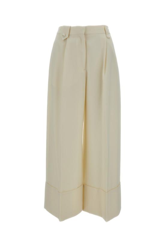 26SS 시몬로샤 팔라초 팬츠 4194CD0458CREAM White