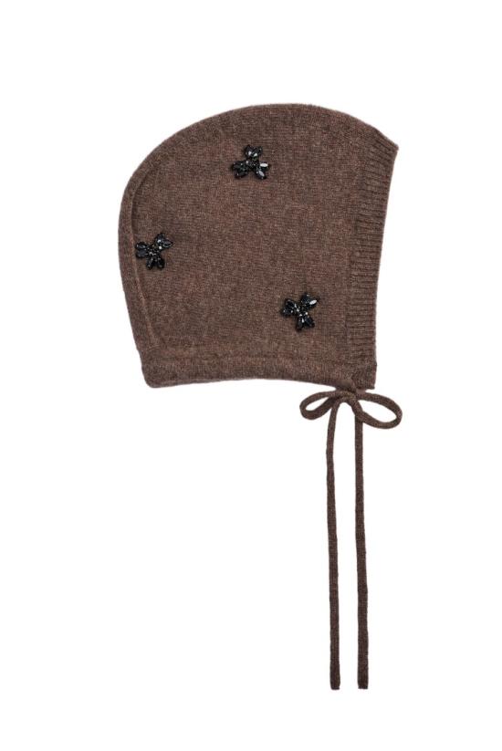 26FW 시몬로샤 이어플랩 캡 COMK11B0667PEATJET Brown