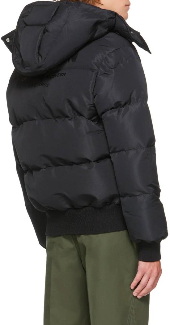  알렉산더 맥퀸 숏패딩 15427227648340 BLACK - ALEXANDER MCQUEEN