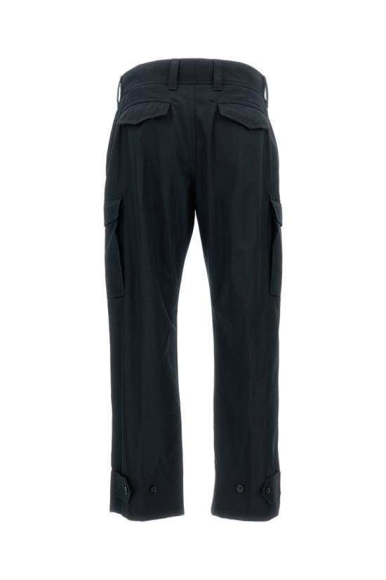 26SS 알렉산더 맥퀸 스트레이트 팬츠 857149QSACD1000 Black - ALEXANDER MCQUEEN