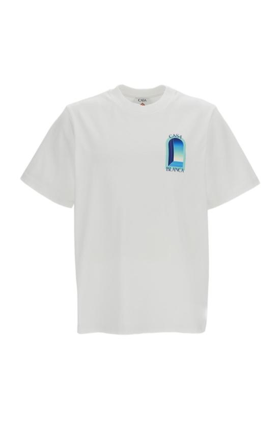 26FW 카사블랑카 반팔 티셔츠 PF26JTS00114WHITE