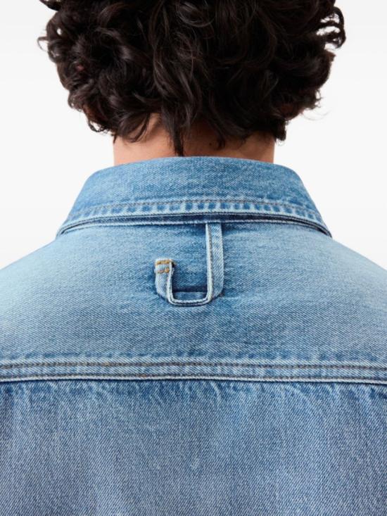 26FW 자크뮈스 시몽 드 님 데님 셔츠 SHM00545 AD00017 33C Blue - JACQUEMUS