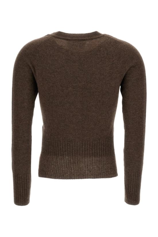 26FW 시몬로샤 니트웨어 COMK3B0667PEATJET Brown - SIMONE ROCHA