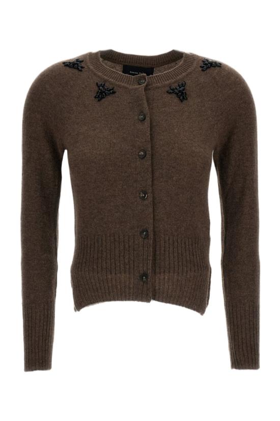 26FW 시몬로샤 니트웨어 COMK3B0667PEATJET Brown