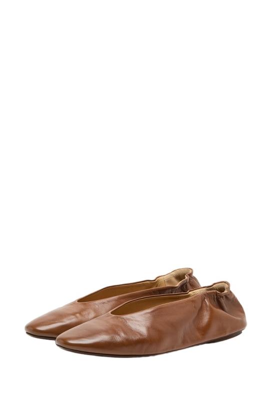 26SS 마르셀 플랫 슈즈 MW8525P015454 Brown - MARSELL