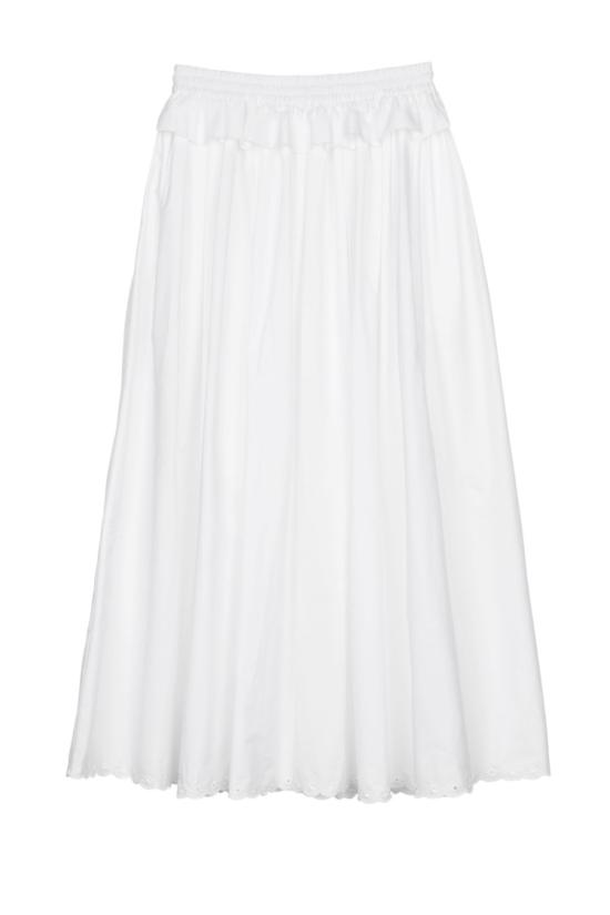 26SS 세실리아 반센 스커트 26RTW17002WHITE - CECILIE BAHNSEN