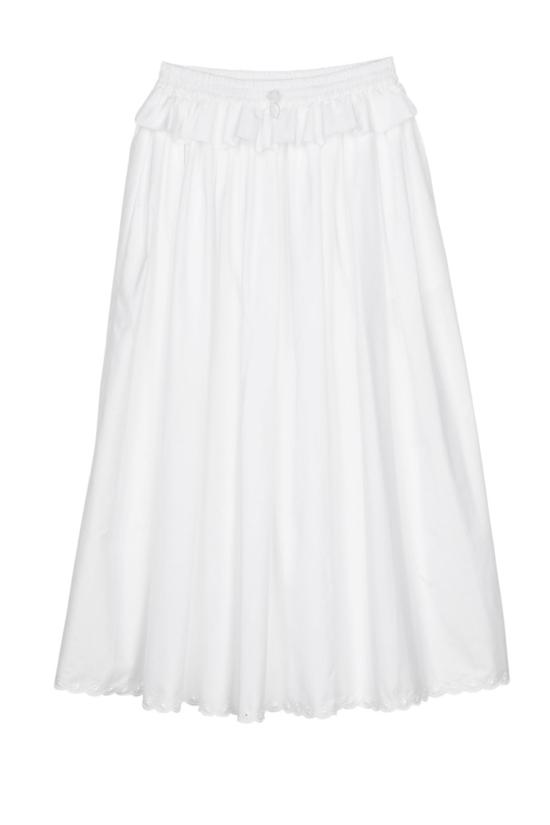 26SS 세실리아 반센 스커트 26RTW17002WHITE