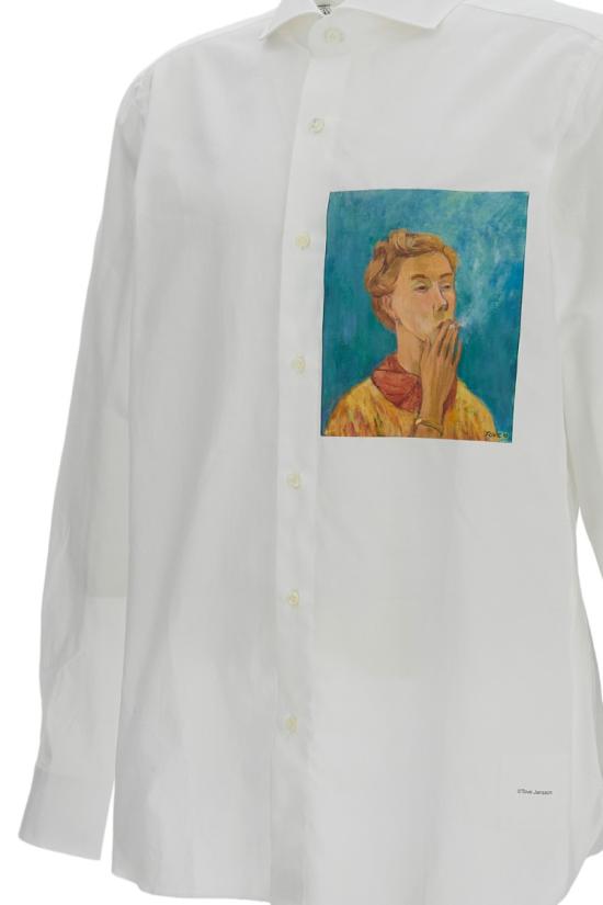26SS 와타나베 준야 셔츠 WQB0070511 White - JUNYA WATANABE