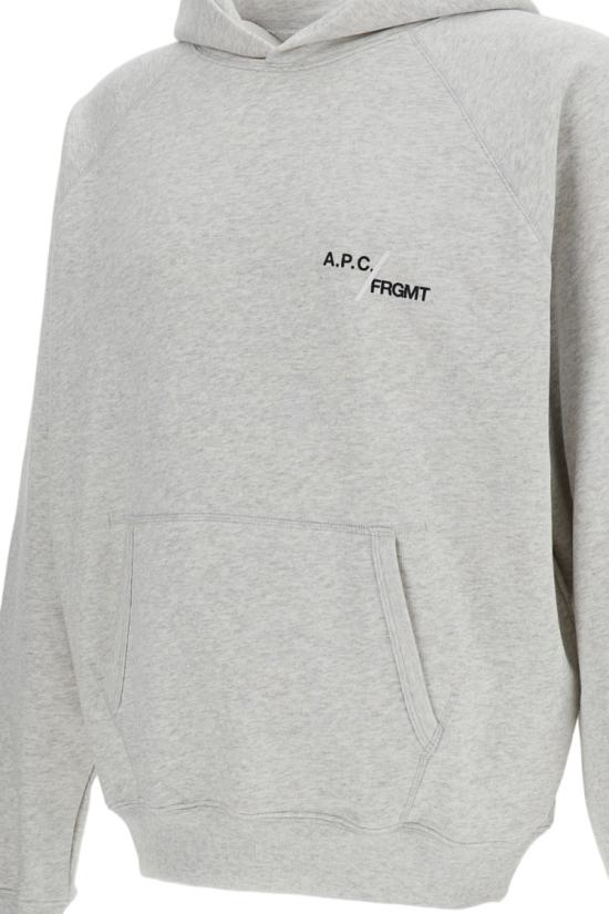 26FW 아페쎄 후드 티셔츠 COHSKM37018PLA Grey - A.P.C.