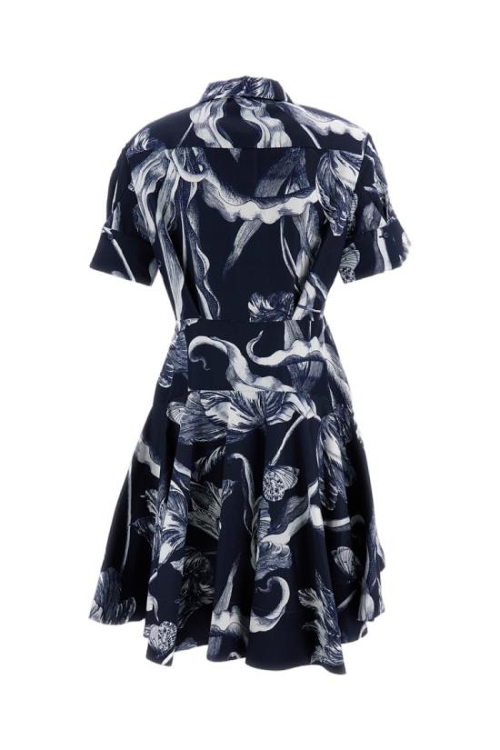 26SS 에르뎀 원피스 PS26D21451124014BOTANICAL Blue - ERDEM