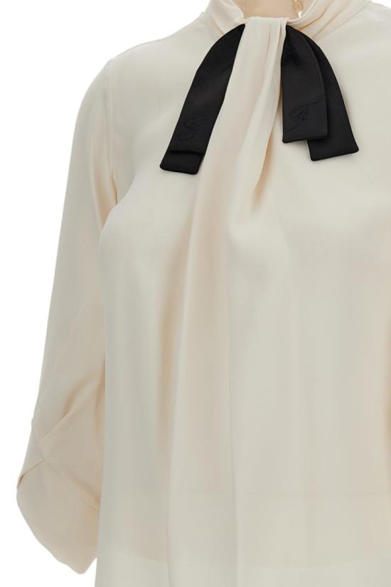 26FW 엘리자베타프랜치 블라우스 CA17866E2E84 Neutrals - ELISABETTA FRANCHI