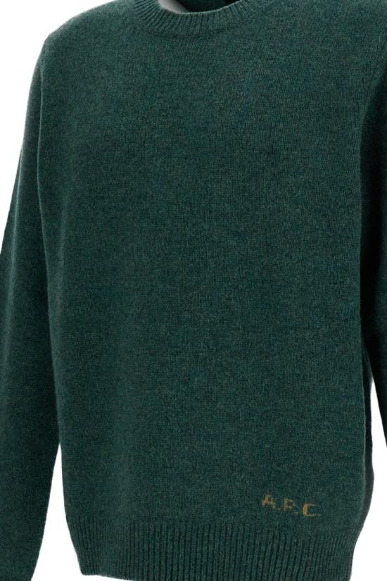 26FW 아페쎄 니트웨어 WOASWH23491PKA Green - A.P.C.
