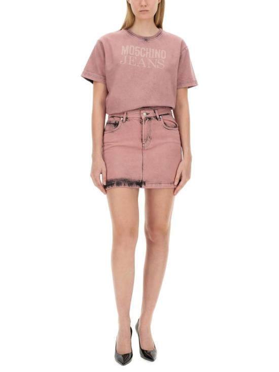  모스키노 데님 01028222 1181 Pink - MOSCHINO