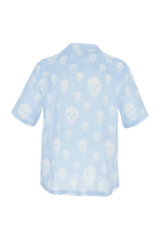 26SS 알렉산더 맥퀸 셔츠 847304QRACU4602 Blue - ALEXANDER MCQUEEN