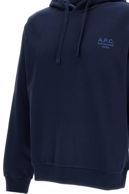 26FW 아페쎄 후드 티셔츠 COHGRM27914TIH Blue - A.P.C.