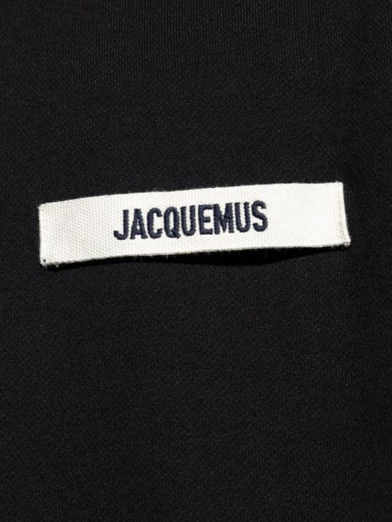 26FW 자크뮈스 그로그랭 후드 티셔츠 HOM00247 AJ00126 990 Black - JACQUEMUS