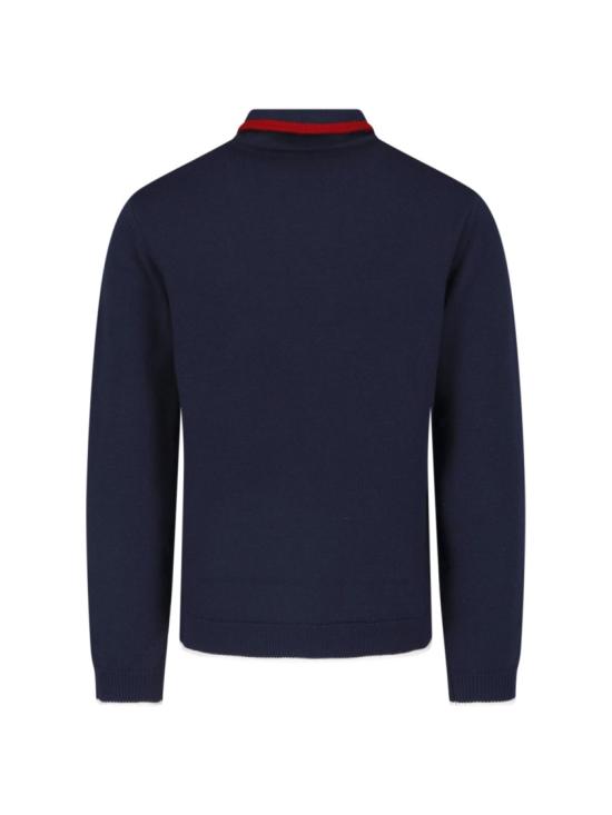 26FW 카사블랑카 니트웨어 M PF26 KW 845 01NAVY Blue - CASABLANCA