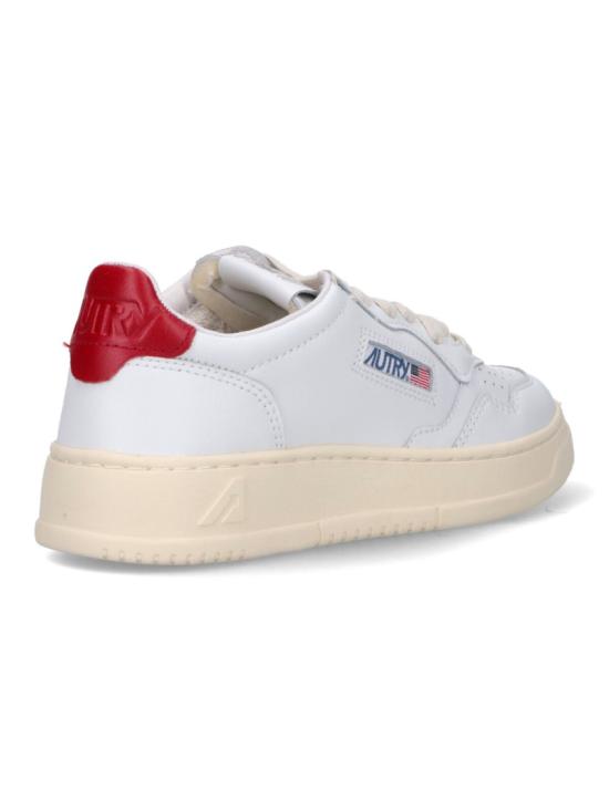 26FW 오트리 메달리스트 로우 레더 스니커즈 AULWLL21 White - AUTRY
