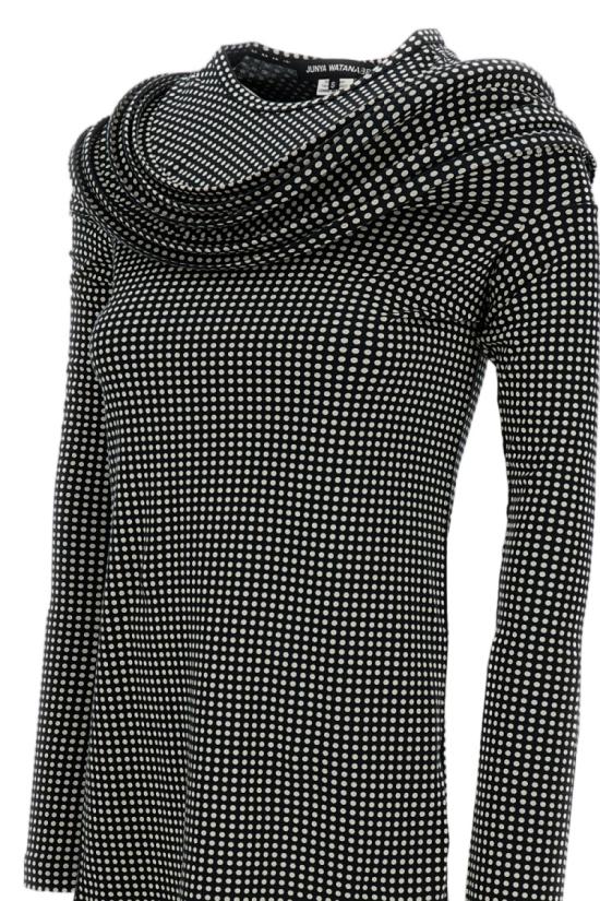26SS 와타나베 준야 긴팔 티셔츠 JQT0230511 Black - JUNYA WATANABE