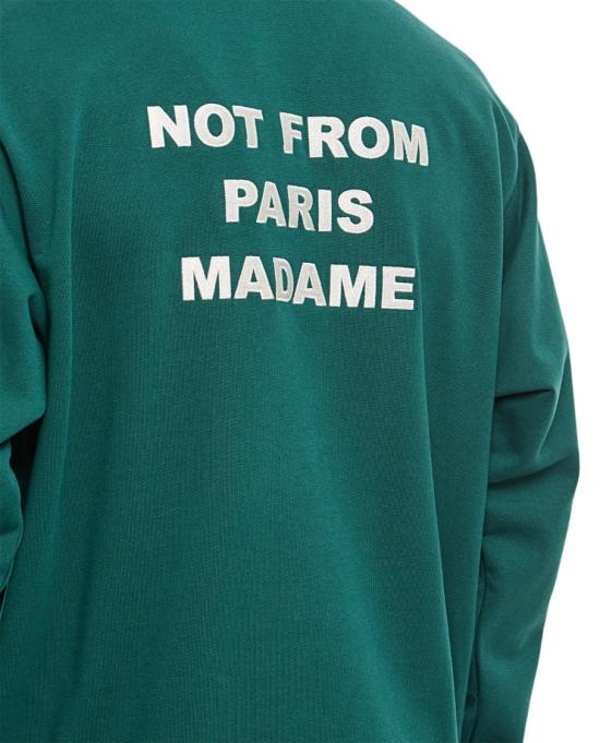  드롤드무슈 후드 티셔츠 PERMHO162CO127DGN Green - DROLE DE MONSIEUR