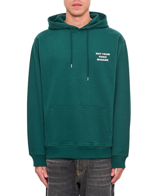  드롤드무슈 후드 티셔츠 PERMHO162CO127DGN Green