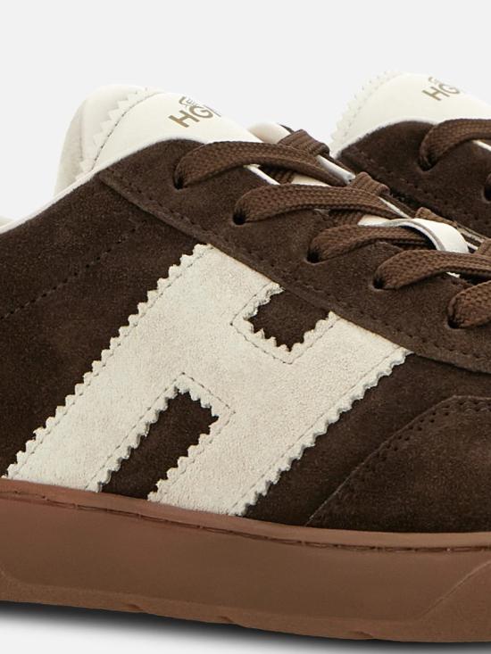 26FW 호간 쿨 스니커즈 HXM6470FB60 PJQ Brown - HOGAN