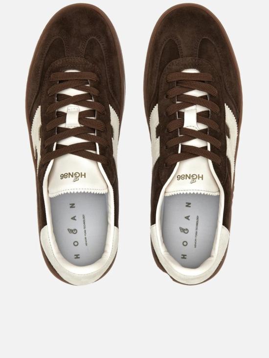 26FW 호간 쿨 스니커즈 HXM6470FB60 PJQ Brown - HOGAN