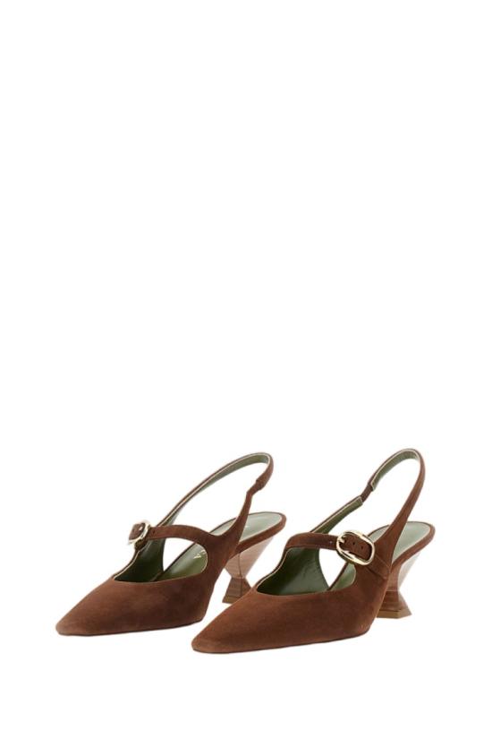26SS 마리아 루카 힐/펌프스 DL45005A23012502 Brown - MARIA LUCA