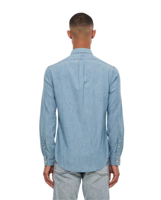  폴로 랄프로렌 클래식 플리스 후드 집업 710548538001CHAMBRAY Blue - POLO RALPH LAUREN