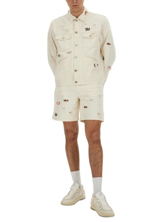  이자벨마랑 JERYL 제릴 버뮤다 쇼츠 SH0161HA B2H06H23EC Neutrals - ISABEL MARANT