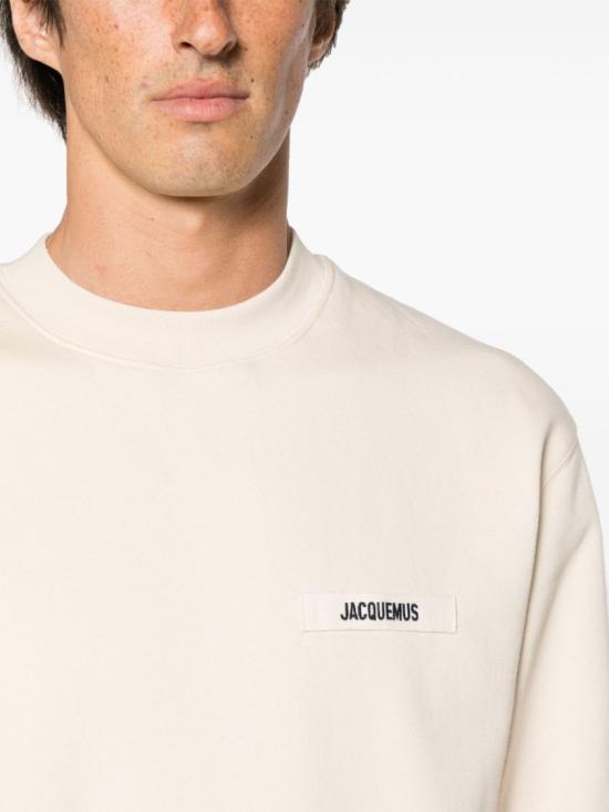 26FW 자크뮈스 그로그랭 스웨트 셔츠 SSM00206 AJ00126 150 Neutrals - JACQUEMUS